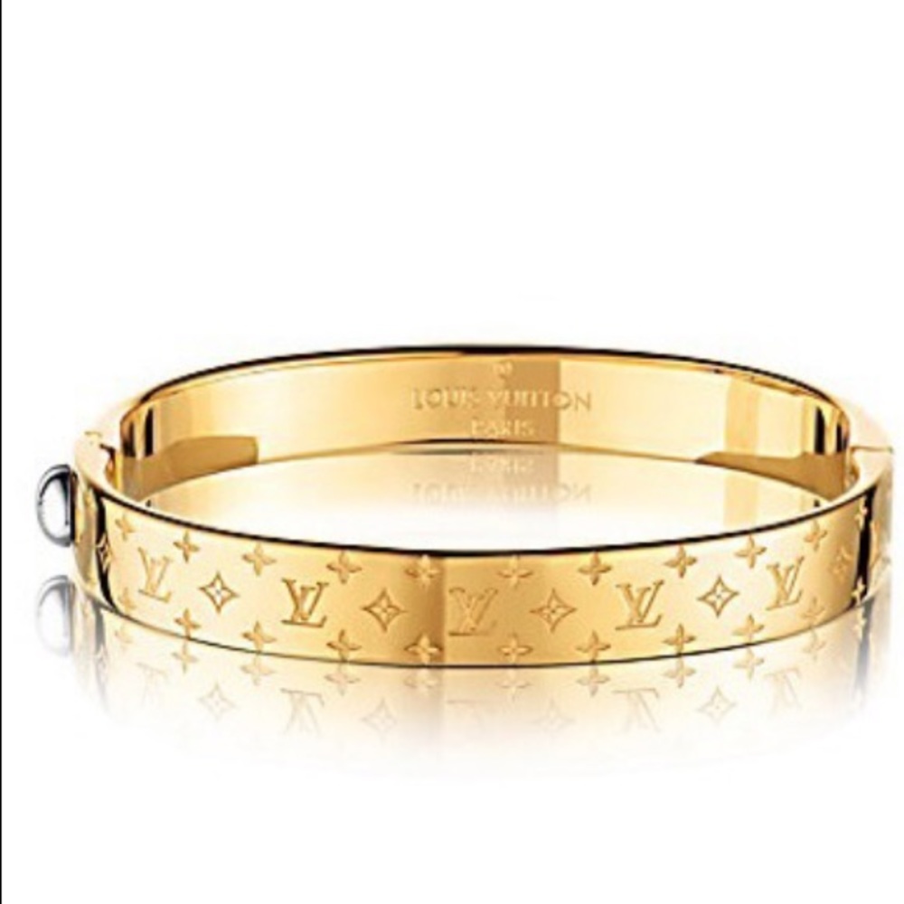 Louis Vuitton gold bangle